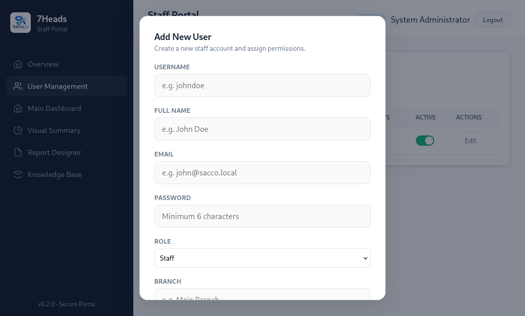 Loan & Savings Tracking
